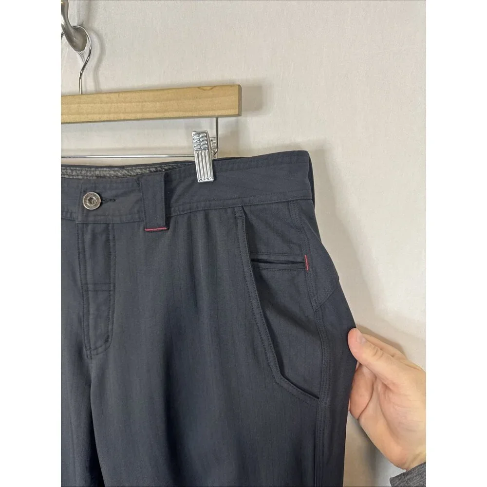 Lululemon‎ Men’s Performance Travel Pants Men 38X33 Black Technical Stretch